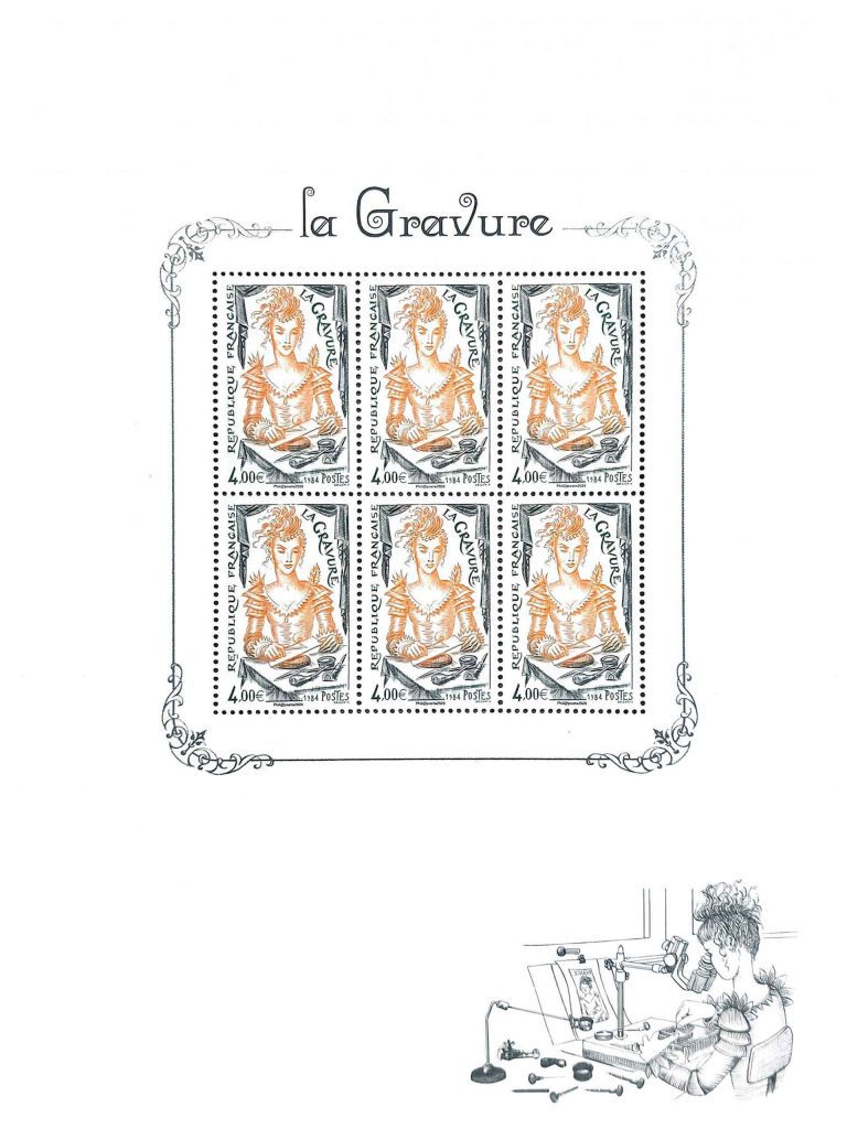 Bloc La Gravure Elsa Catelin